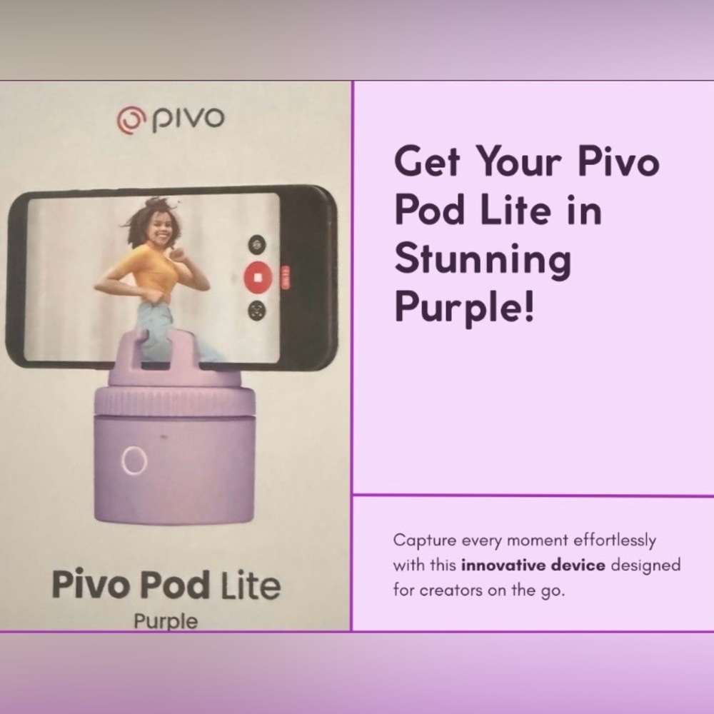 Pivo Pod Lite in Vibrant Purple - Picture 3 of 3